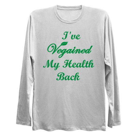 I've Vegained my Health Back Vegan Quote tiny thumbnail
