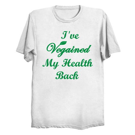 I've Vegained my Health Back Vegan Quote tiny thumbnail