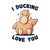 I Ducking Love You Funny Cute Duck Gift Light tiny thumbnail