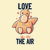 Love Is In The Air Funny Cute Duck Gift Light tiny thumbnail