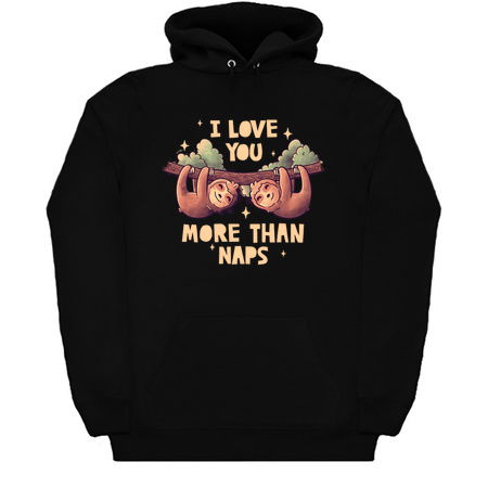 I Love You More Than Naps Cute Lover Lazy Gift tiny thumbnail