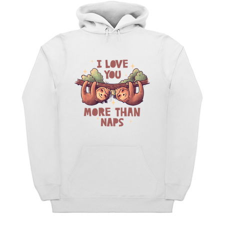 I Love You More Than Naps Cute Lover Lazy Gift Light tiny thumbnail