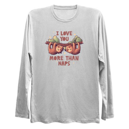 I Love You More Than Naps Cute Lover Lazy Gift Light tiny thumbnail