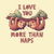 I Love You More Than Naps Cute Lover Lazy Gift Light tiny thumbnail