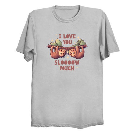 I Love You Slow Much Cute Lover Lazy Gift Light tiny thumbnail