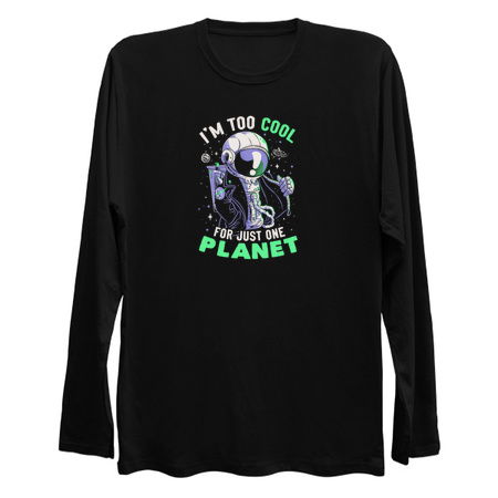 Too Cool For Just One Planet Funny Cool Astronaut Gift tiny thumbnail