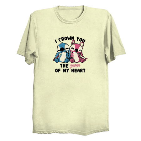 I Crown You The Queen Of My Heart Cute Lover Gift Light tiny thumbnail