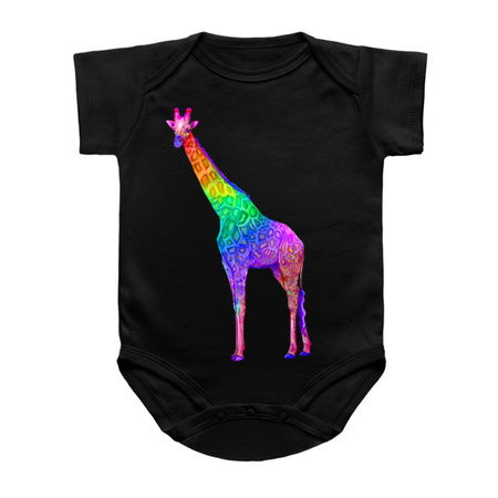 Psychedelic Rainbow Groovy Giraffe tiny thumbnail