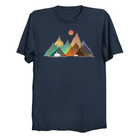 Mountains Friends Colors - NeatoShop