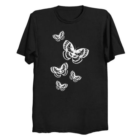 White Butterflies - NeatoShop