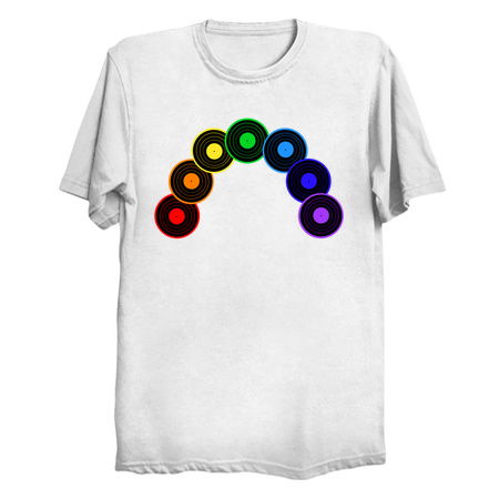 Musical Rainbow of Vinyl Records tiny thumbnail