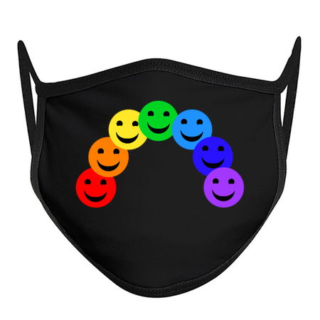 Happy Smiling Faces Rainbow Arc tiny thumbnail