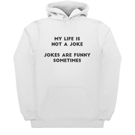 Self Deprecating Quote - My Life Not A Joke tiny thumbnail