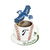 Coffee Breaking Ball with Blue Jay and T tiny thumbnail