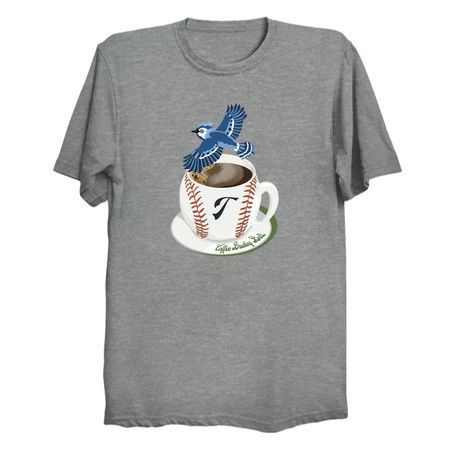 Coffee Breaking Ball with Blue Jay and T tiny thumbnail