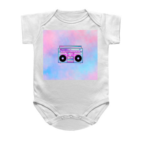 Totally Sweet Retro Cotton Candy Boombox tiny thumbnail