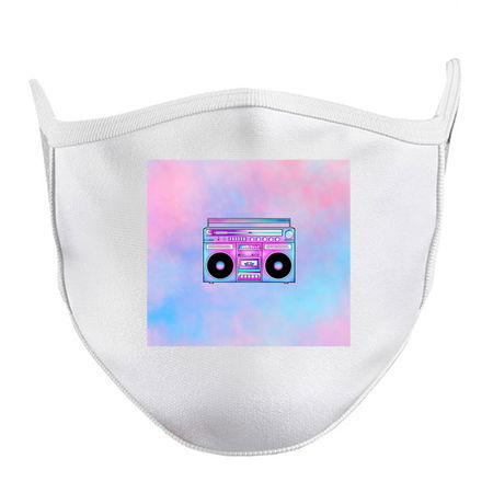 Totally Sweet Retro Cotton Candy Boombox tiny thumbnail
