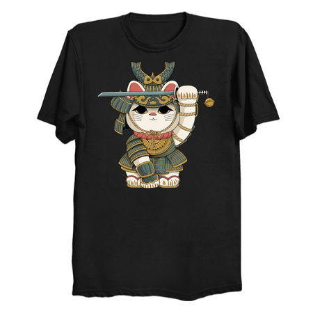 Lucky Cat Samurai - NeatoShop