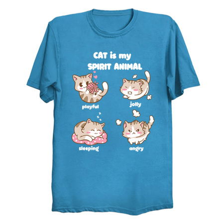 cat is my spirit animal tiny thumbnail