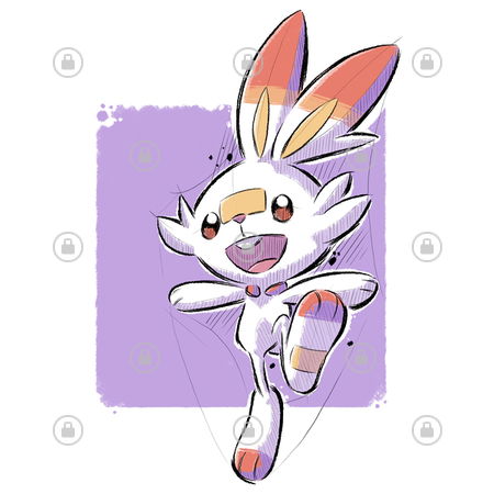 Fire Bunny - NeatoShop