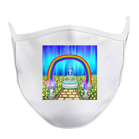 Spring Flower Rainbow Garden Landscape tiny thumbnail