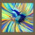Indian Roller Bird Vortex Sky Painting tiny thumbnail
