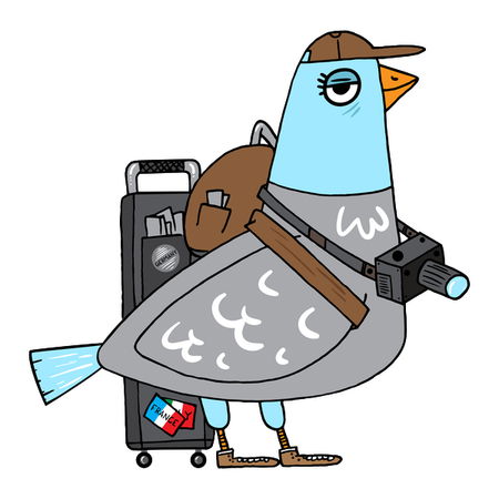 Carrier pigeon - NeatoShop Carrier pigeon - NeatoShop