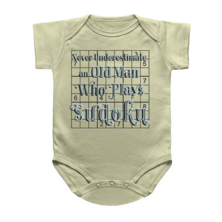 Never Underestimate An Old Man Who Plays Sudoku tiny thumbnail