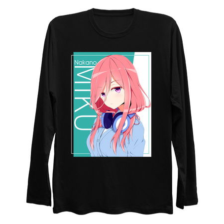 Miku nakano - 5-toubun no Hanayome - The Quintessential Quintuplets Shirt