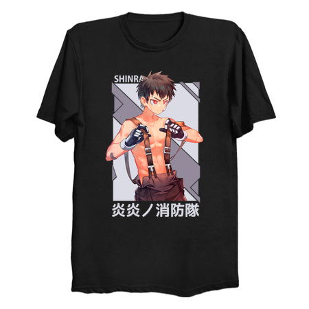 Anime Fire Force, Men's Fashion, Tops & Sets, Tshirts & Polo Shirts on  Carousell