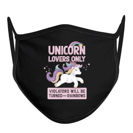 Unicorn Lover Only Violators Will Be Turned Into Rainbows tiny thumbnail