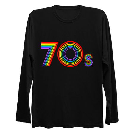 Disco 70s Retro Rainbow Decade tiny thumbnail