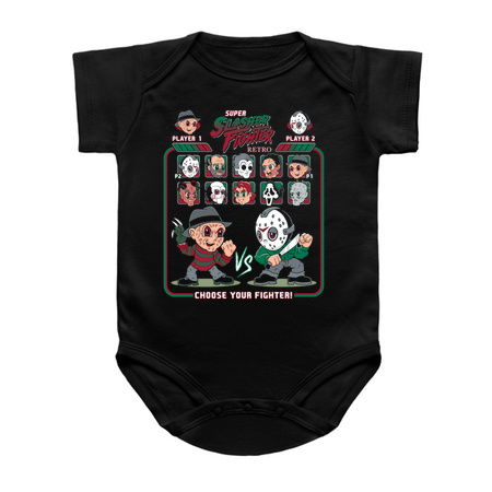 Super Slasher Fighter - Cartoon Chibi Style - Retro Video Game - Classic Slasher Horror tiny thumbnail