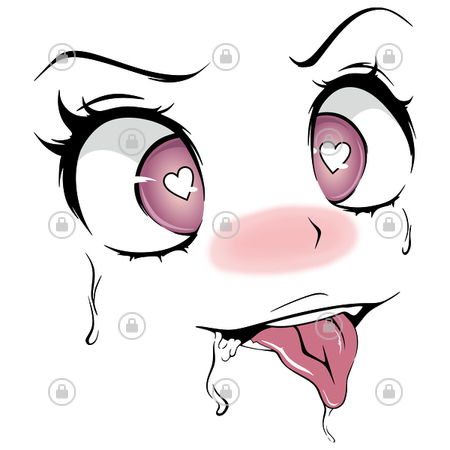 ahegao eyes | Sticker