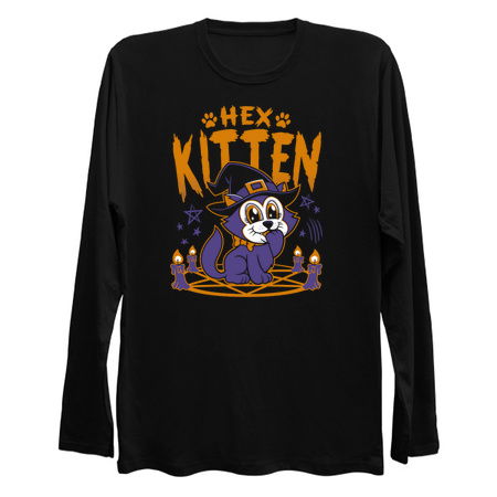 Hex Kitten - Cartoon Kawaii Witch - Chonky Cat tiny thumbnail