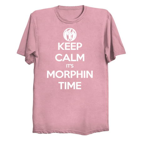 Keep Calm It's Morphin Time (Pink) tiny thumbnail