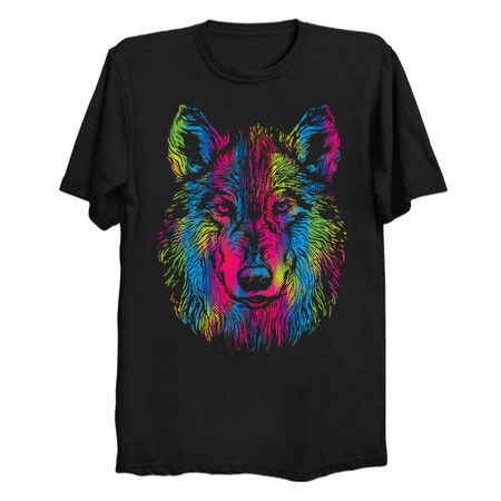 Vibrant Wolf - NeatoShop