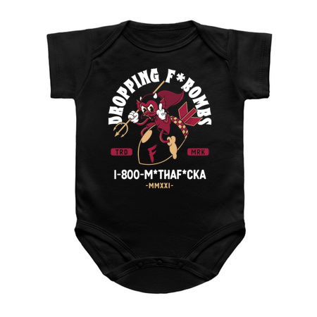 Dropping F Bombs -  Swearing Vintage Cartoon Devil  - NSFW tiny thumbnail