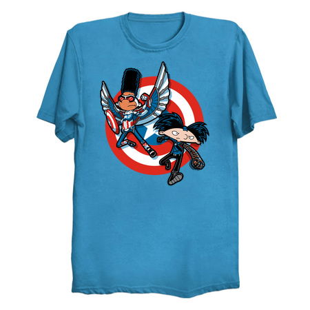 Captain Tallhair and Football Soldier tiny thumbnail