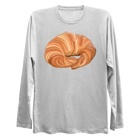 French Croissant Bread Illustration tiny thumbnail