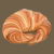 French Croissant Bread Illustration tiny thumbnail