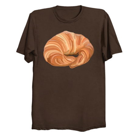 French Croissant Bread Illustration tiny thumbnail