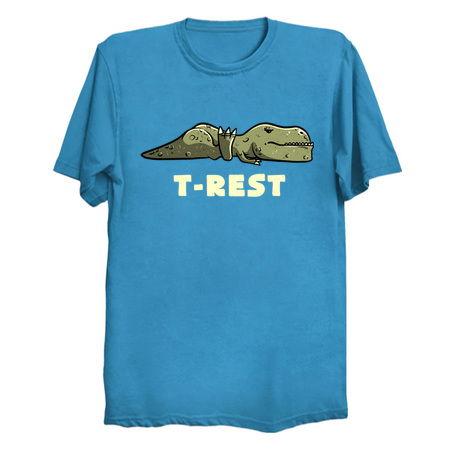 T-Rest Lazy Funny Dinosaur Gift Light tiny thumbnail