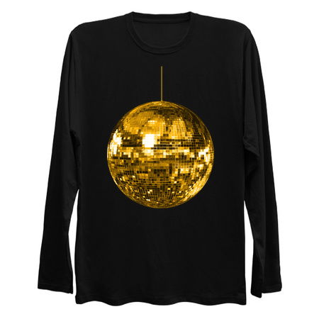 Gold Yellow Disco Ball - NeatoShop