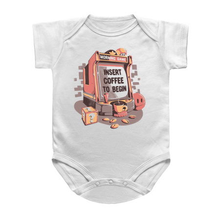 Insert Coffee To Begin - Cute Coffee Gamer Gift tiny thumbnail