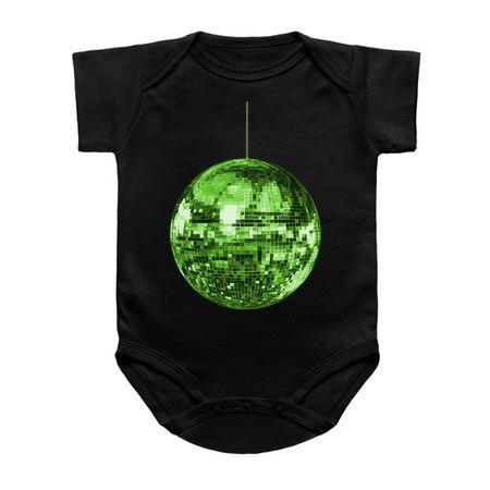 Glamorous Glittery Green Disco Ball tiny thumbnail