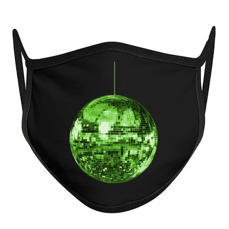 Glamorous Glittery Green Disco Ball tiny thumbnail