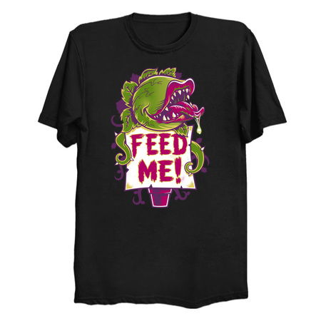 Feed Me - Creepy Cute Audrey Plant - Spooky Horror Musical - Little Shop of Horrors tiny thumbnail