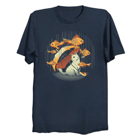 A Day In A Cat's Life Golden Fish In The Rain tiny thumbnail