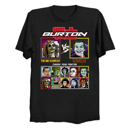 Tim Burton Fighter - Beetlejuice vs Batman tiny thumbnail